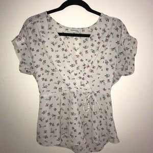 Floral blouse!